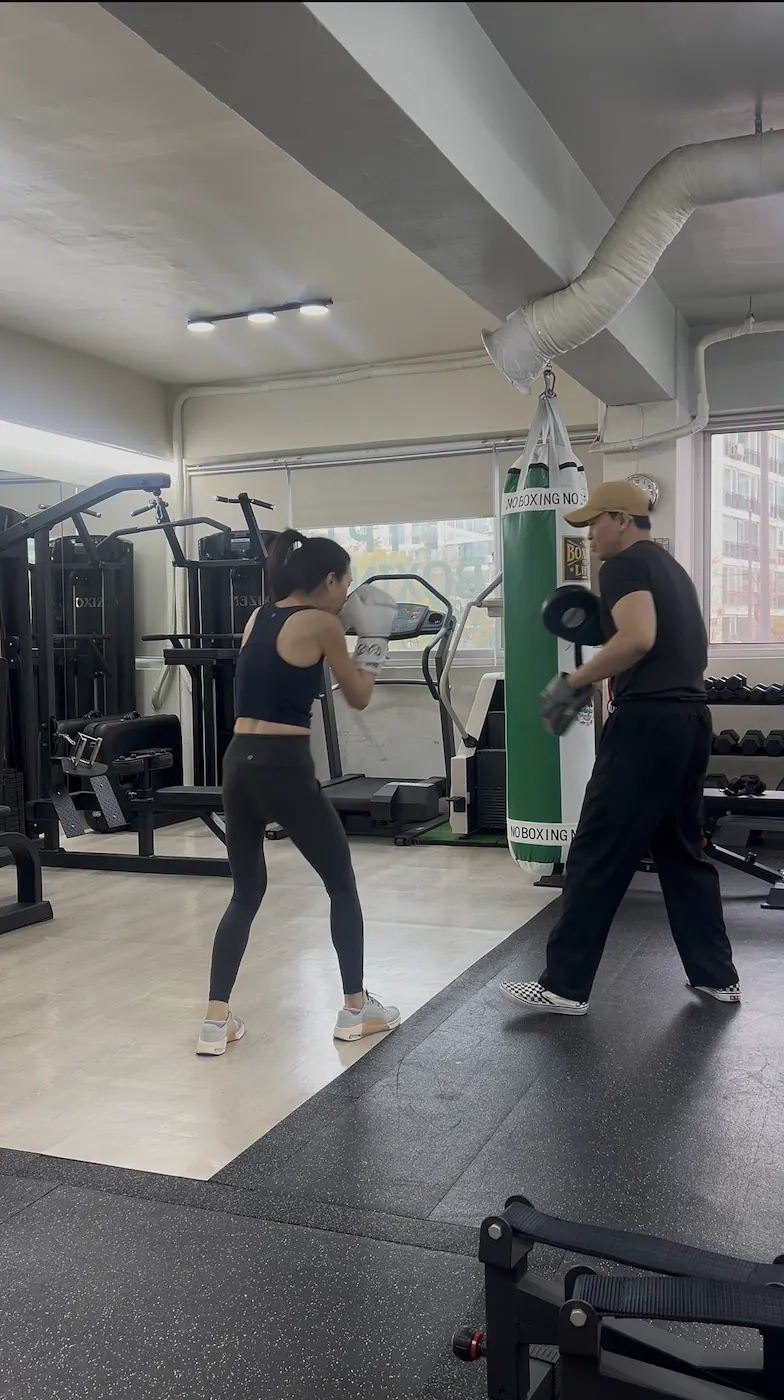 BODY SMITH private class conditioning and strength work inside the training studio